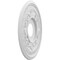 Ekena Millwork Baltimore Thermoformed PVC Ceiling Medallion (Fits Canopies up to 6 1/2"), 16"OD x 3 1/2"ID x 1"P CMP16BA - alternate 3